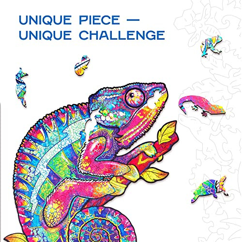 UNIDRAGON Wooden Puzzle Jigsaw, Best Gift for Adults and Children, Unique  [NEW] 2